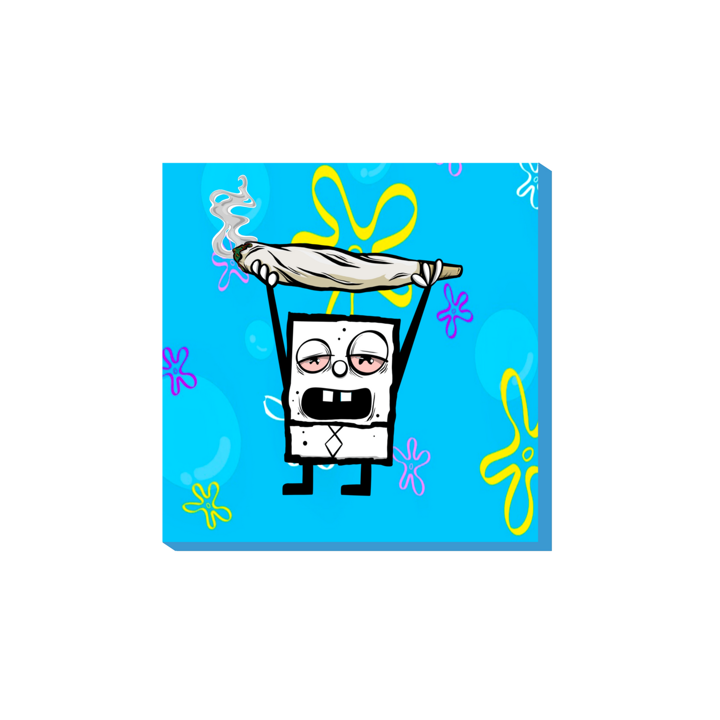 STONER PENCIL BOB 8x8 CANVAS