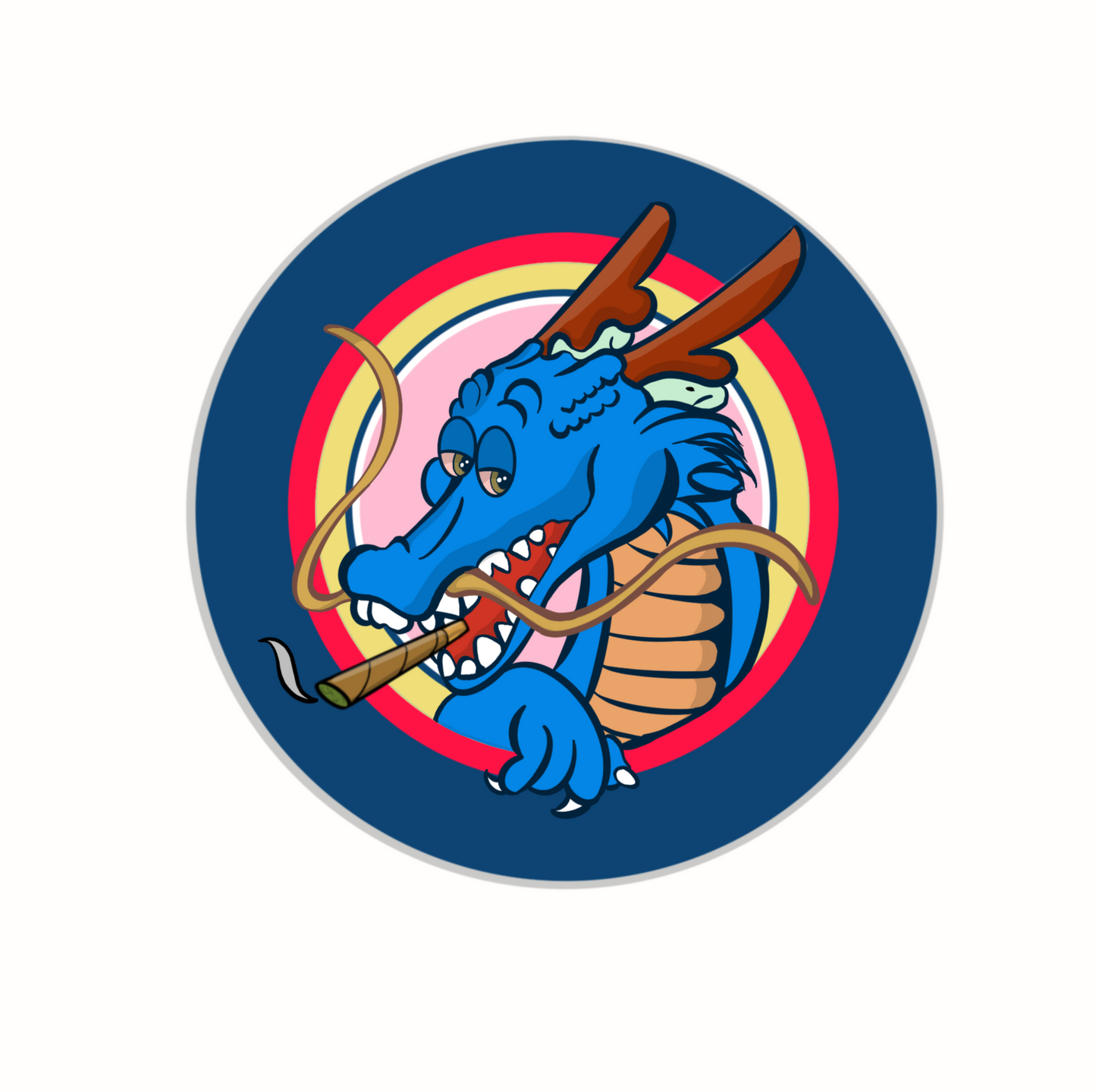 DBZ SHENRON STICKER 3 inch