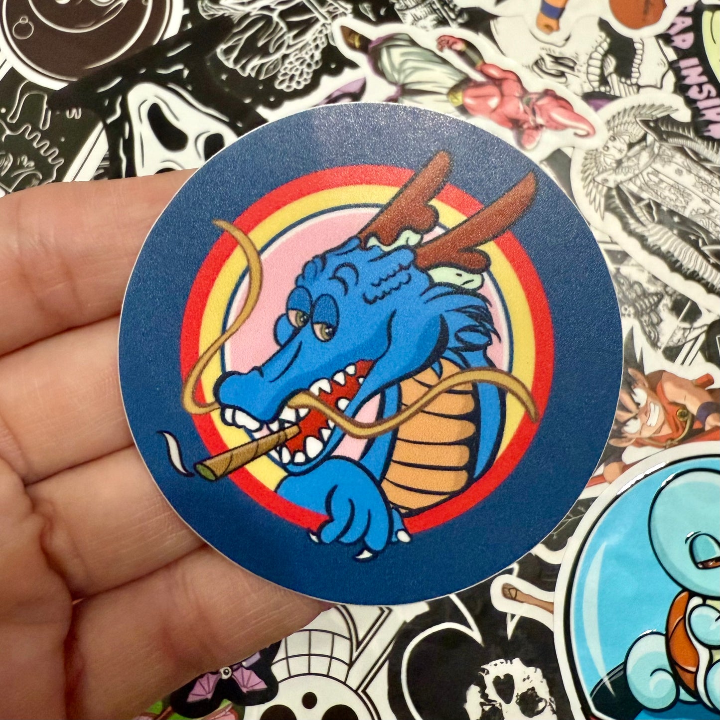 DBZ SHENRON STICKER 3 inch