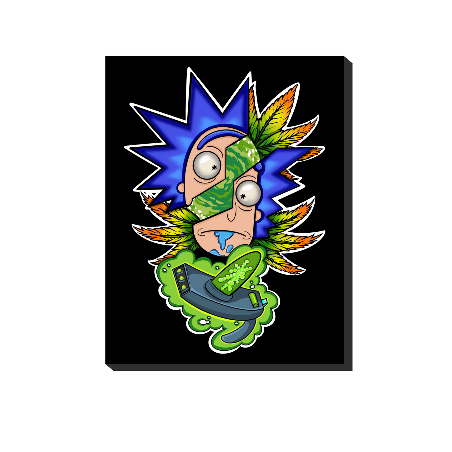 RICK SANCHEZ BLACK CANVAS