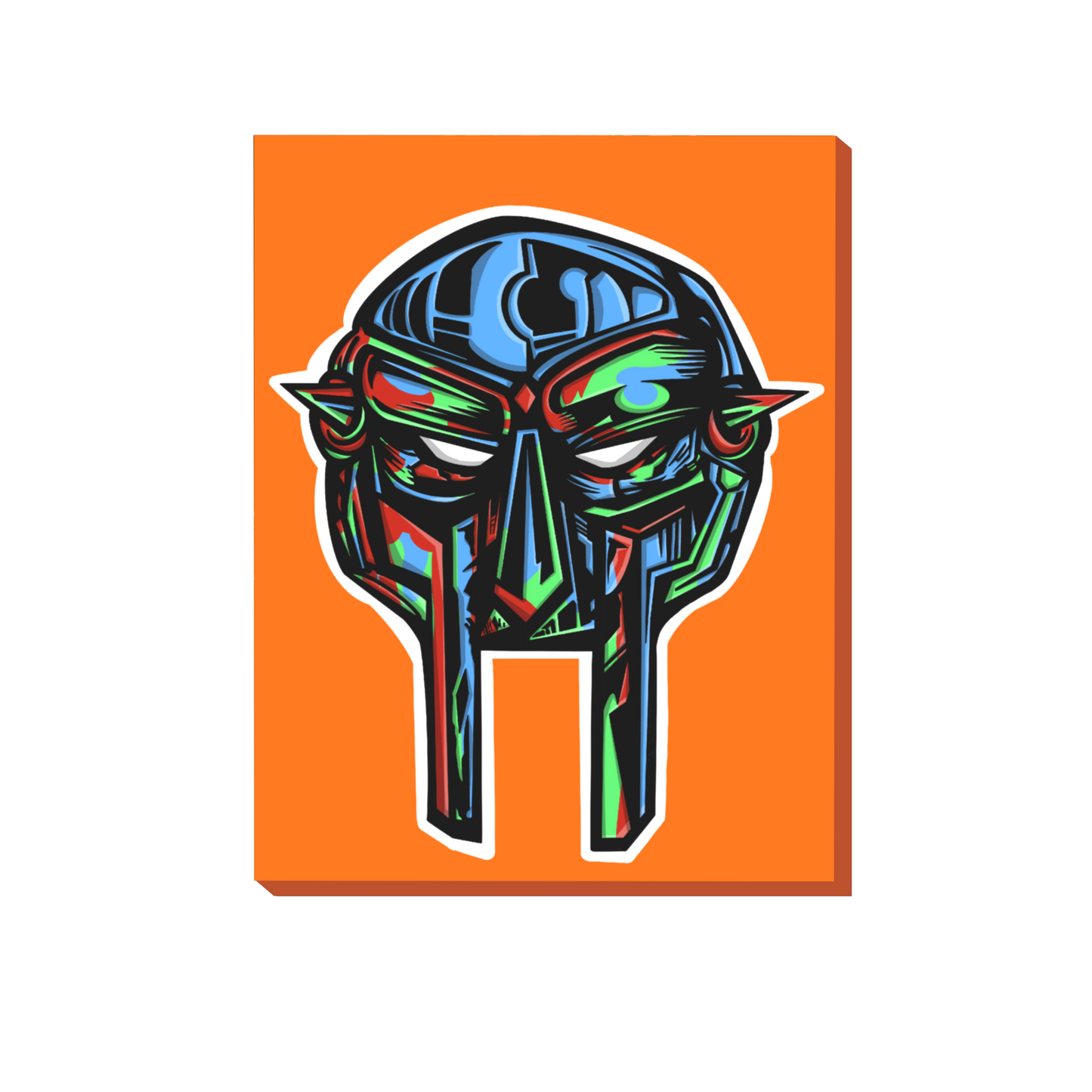 ORANGE MF DOOM CANVASES