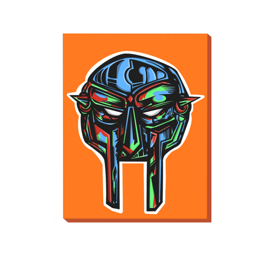 ORANGE MF DOOM CANVASES