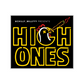 HIGH ONES STICKER 3 inch