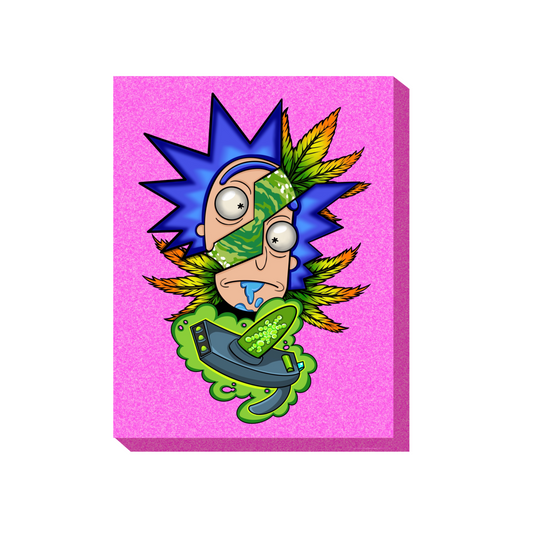 RICK SANCHEZ PINK CANVASES