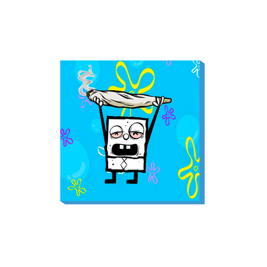 STONER PENCIL BOB 8x8 CANVAS