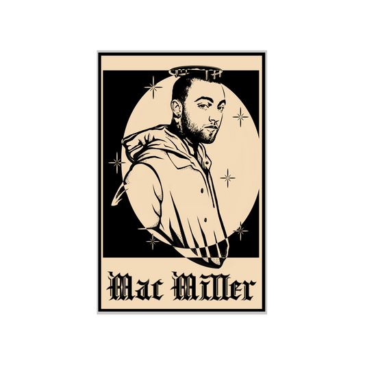 MAC MILLER STICKER 4 inch