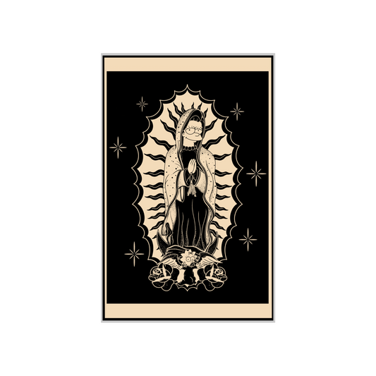 VIRGIN MARGIE STICKER 4 inch