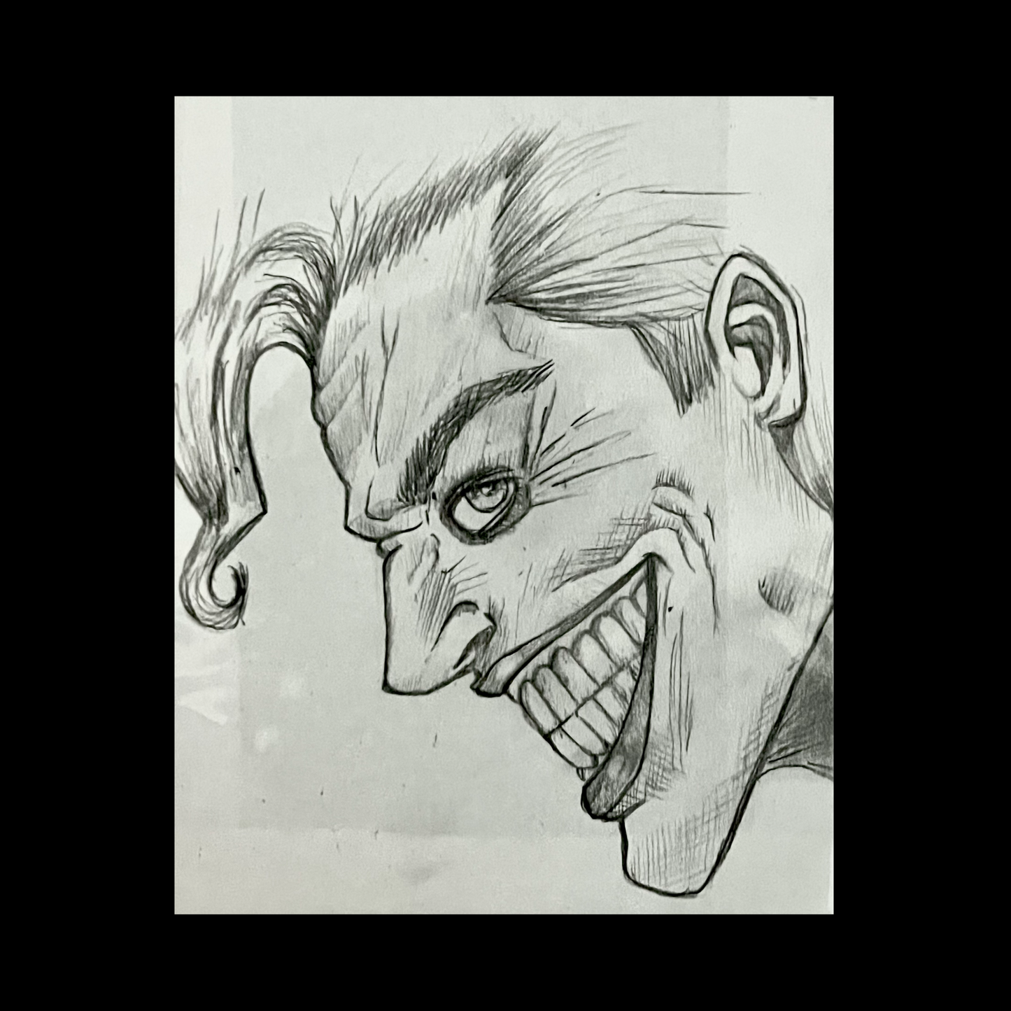 JOKER PENCIL LIGHT DRAWING