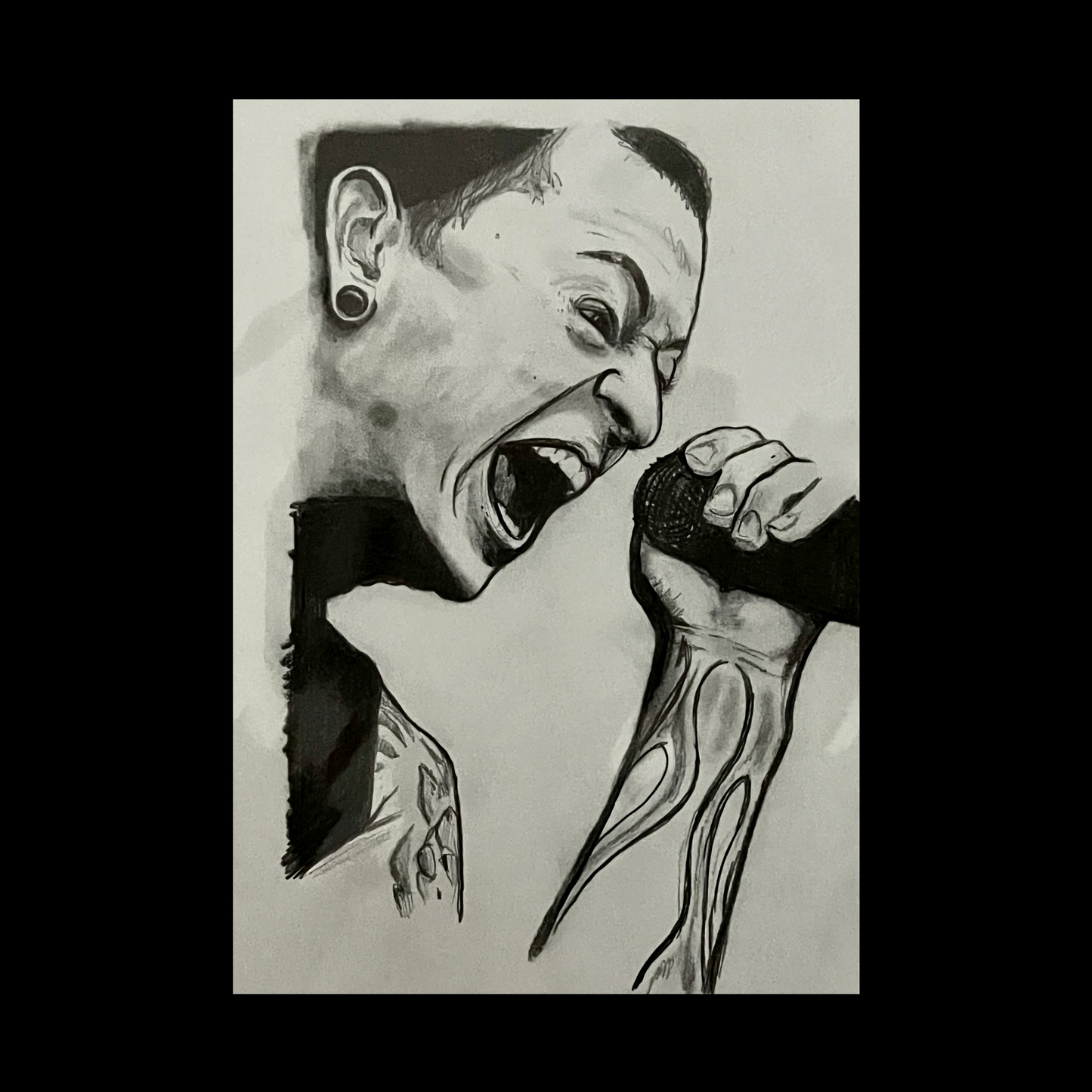 CHESTER LINKIN PARK DRAWING