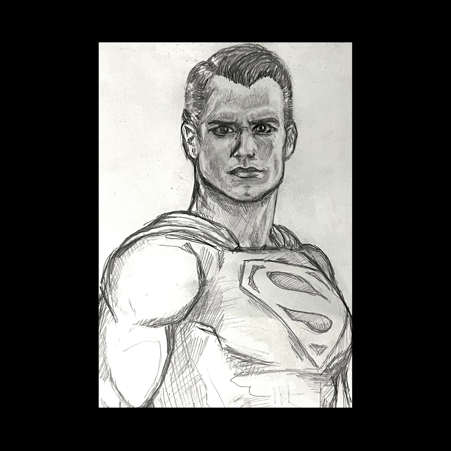 SUPERMAN DRAWING