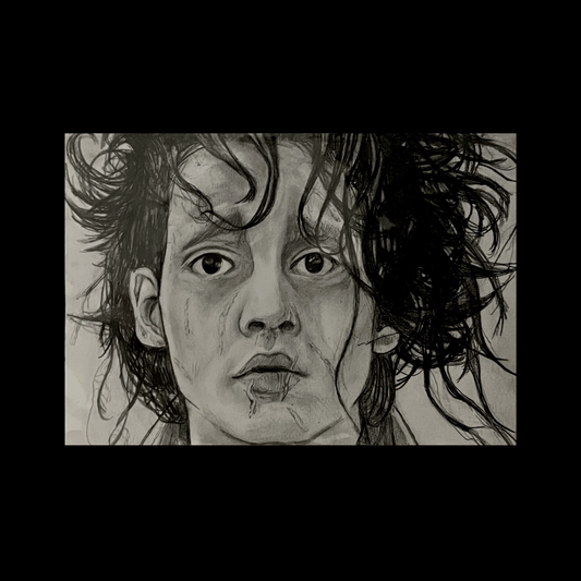 EDWARD SCISSORHANDS DRAWING