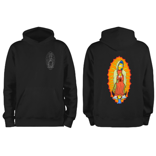 VIRGIN MARGIE BLACK HOODIE